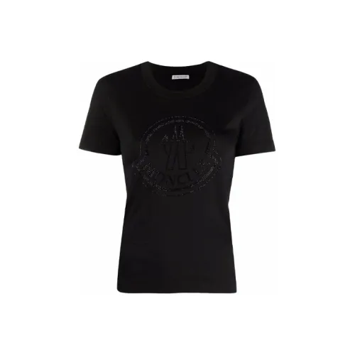Moncler FW21 Черные Женские Т-рубашки
