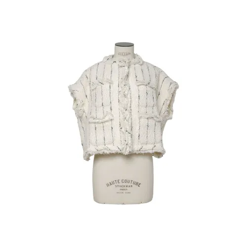 sacai Экрю Женские Майки