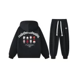 Черный свитшот+черные брюки