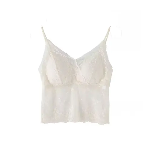 MEIJIAO Майка Женская Молочно-белая