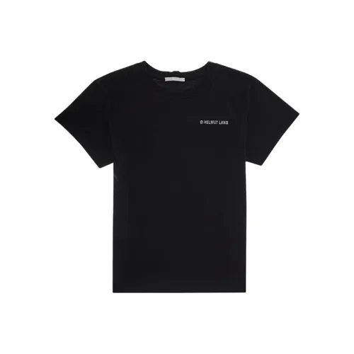 Helmut Lang Черные Женские Т-рубашки