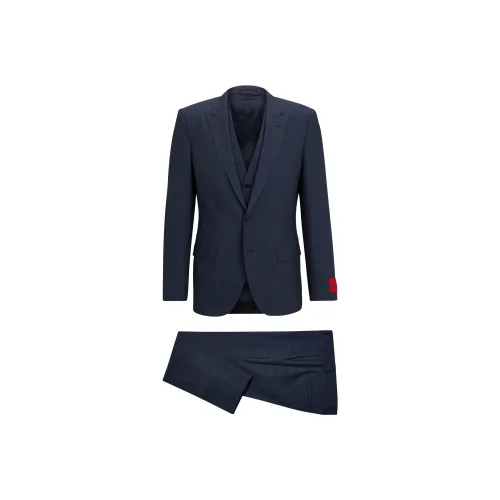 Hugo Boss SS23 Бизнес-костюм Мужской Темно-синий