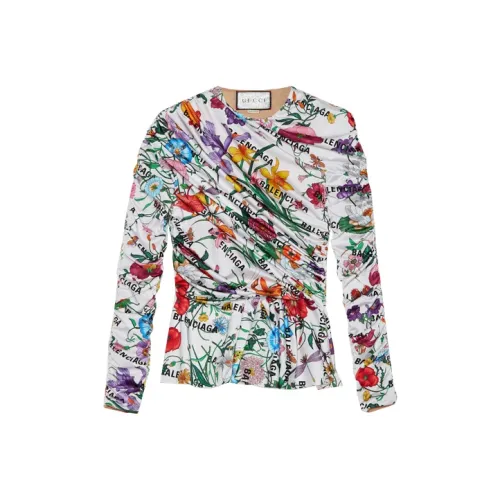 GUCCI Многоцветные Женские Футболки