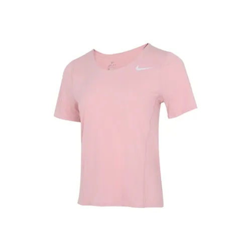 Nike Комплект с короткими рукавами T-рубашка Женская Розовый