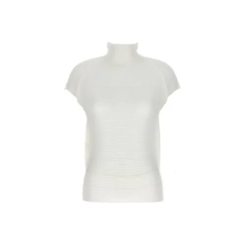 ISSEY MIYAKE T-рубашка Женская Белая