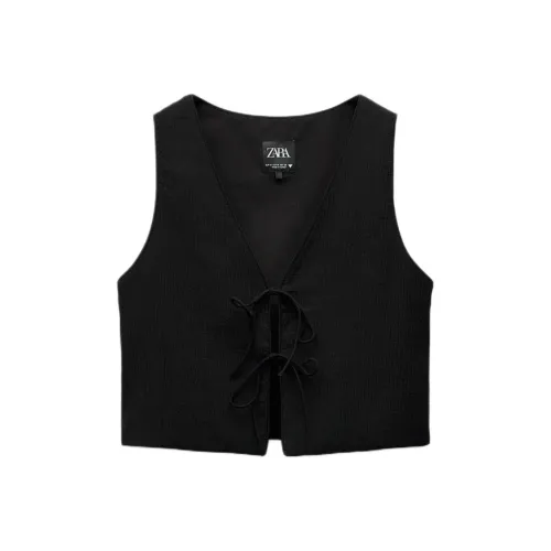 ZARA Trf Майка Женская Черная