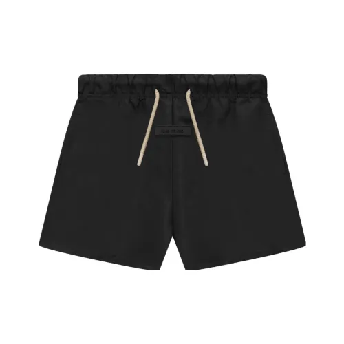 Fear of God Essentials The Black Collection серия Глубокий черный Унисекс Спортивные шорты