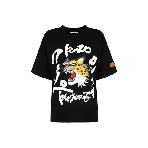 KENZO Черные Женские Футболки