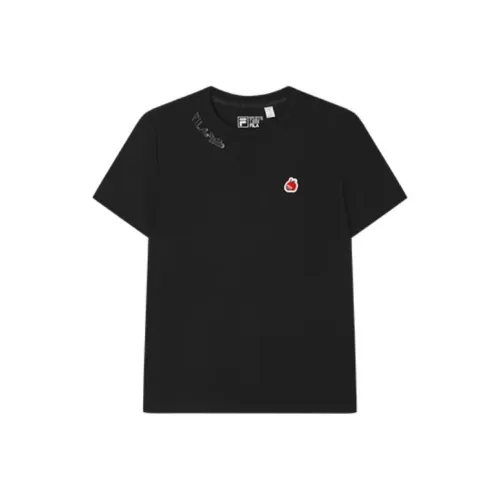 FILA x Tim Lahan Стандартная футболка женская глубокий черный