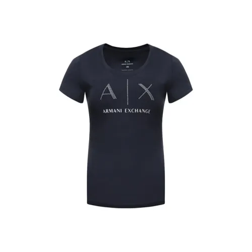 ARMANI EXCHANGEAE T Рубашка Женская Темно-синяя