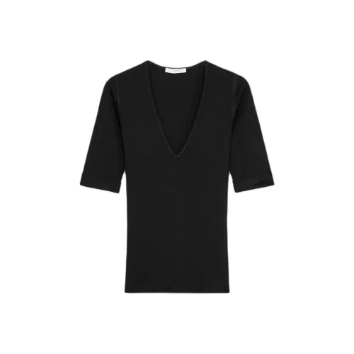 ZARA Черные Женские Т-рубашки