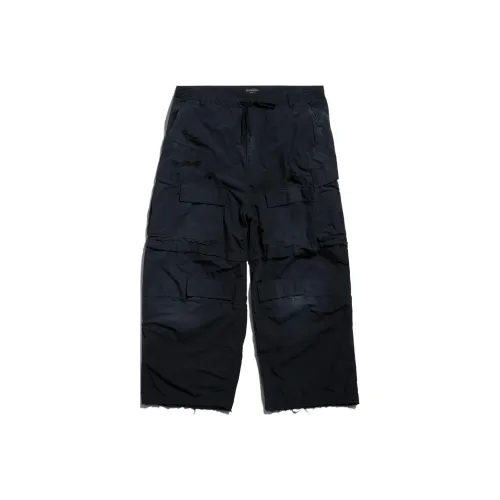 Balenciaga FW24 Повседневные штаны свободный крой унисекс черный