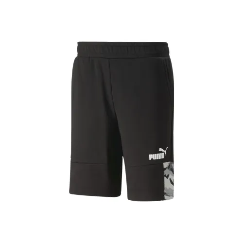 PUMA ESS Блок CAMO SHORTS 10'' TR Спортивные шорты Мужской Черный