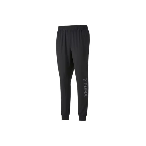 PUMA Fit Polyspan Тренировки Joggers Спортивные брюки Мужской Черный