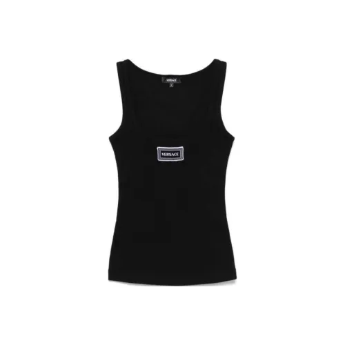 VERSACE SS25 Майка Женская Черная