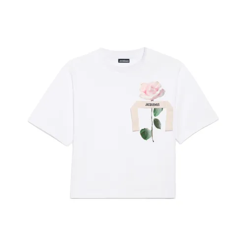 Jacquemus Розовые Белые Женские Рубашки