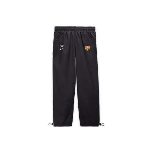 Nike X Patta совместный бренд X Barcelona Co Подпись Черные Мужские Спортивные Брюки