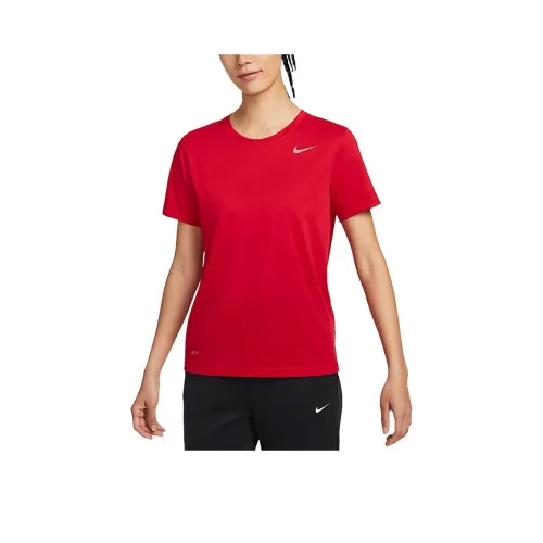 nike Dri Fit T-Shirt Женская Университетский Красный
