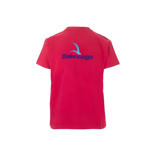 BALENCIAGA Красные Женские Футболки