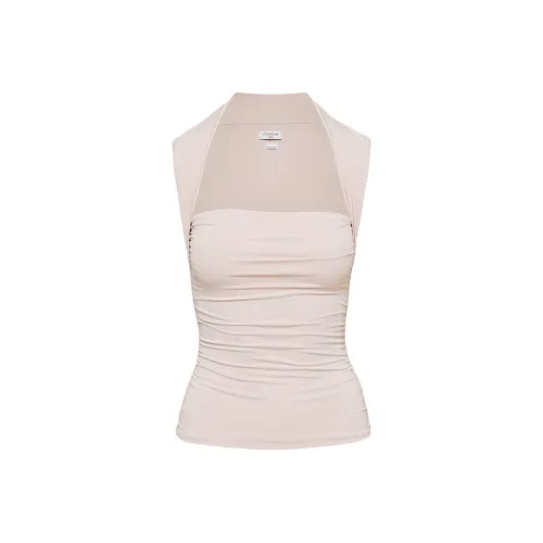 ARITZIA Майка Женская Арочный Розовый Бант Розовый