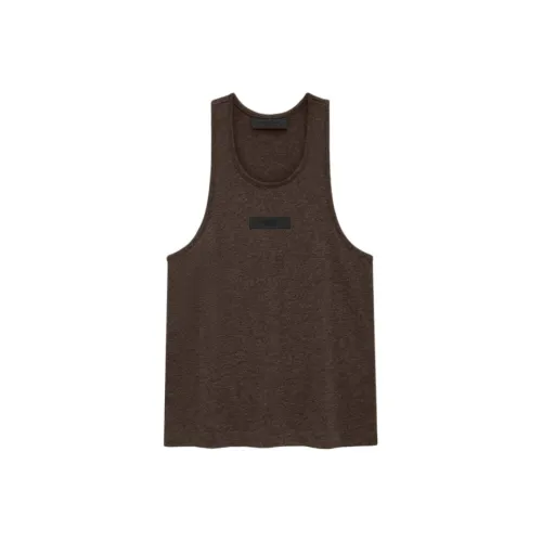 Fear of God Essentials SS24 TRI Смесь Tanktop Майка Женские Фиби Женнан Коричневый