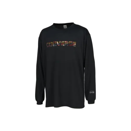 Конверс All Star SS25 T-Shirt Унисекс Черный Красный