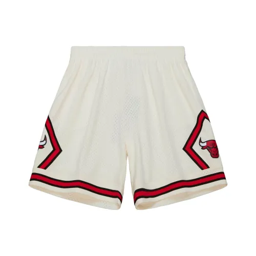 Mitchell Ness Белый Мужские спортивные шорты