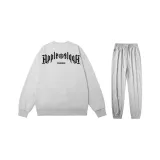 Комплект (Серый свитшот + Серые кулотты)