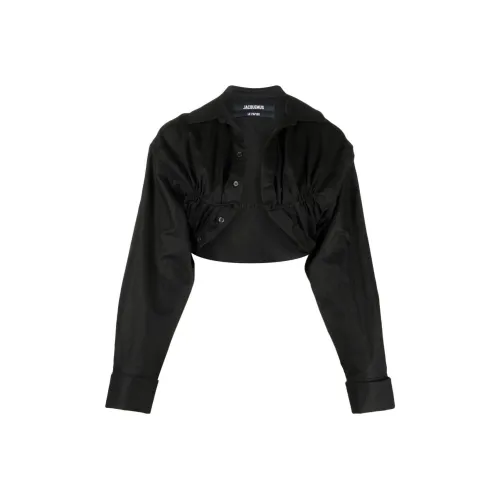 Jacquemus Черный Женские Короткие Топы