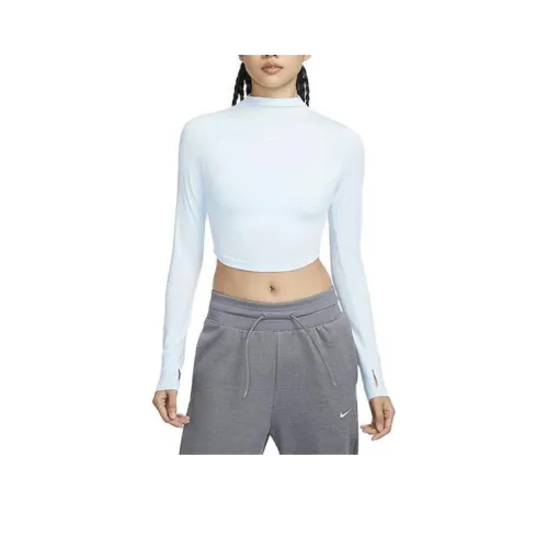 Nike Dri Fit T-Shirt Женская Фиолетово-Синяя