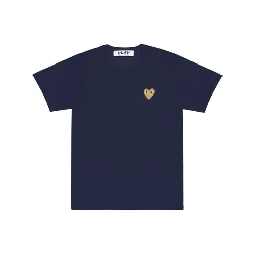 CDG Play T-Shirt Женская Морской Синий
