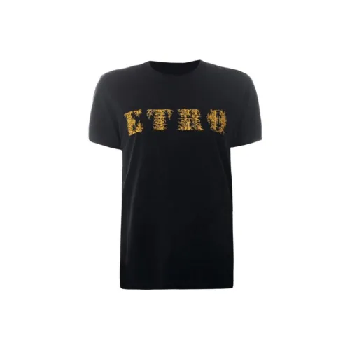 ETRO Черные Женские Т-рубашки