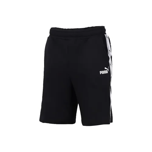 PUMA Мужские спортивные шорты черного цвета