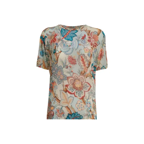 ETRO Светло-синие Женские Рубашки T