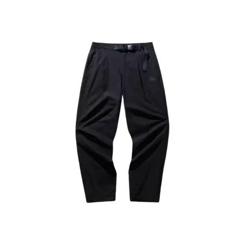 Anta Outdoor Collection Черные Мужские Повседневные Штаны
