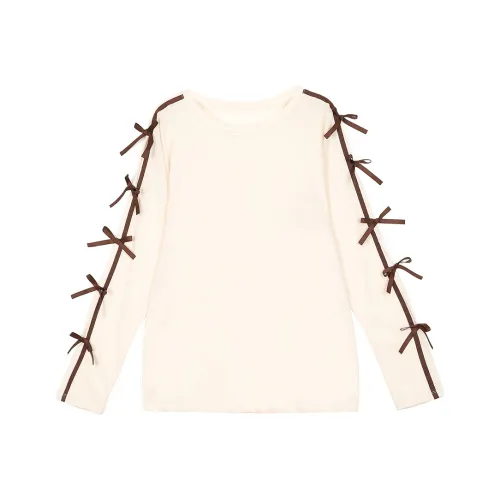 ERIRI T-рубашка Женская Белая Мраморная