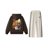 Свитшот Coffee + Брюки Khaki D619