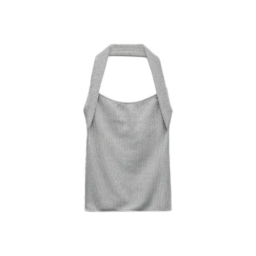 ZARA Серые Женские Майки