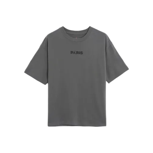 Jordan Paris Saint Germain Football Club Железно-серые Женские T-рубашки