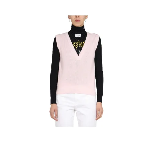 RAF SIMONS Майка Женская Светло-Розовая