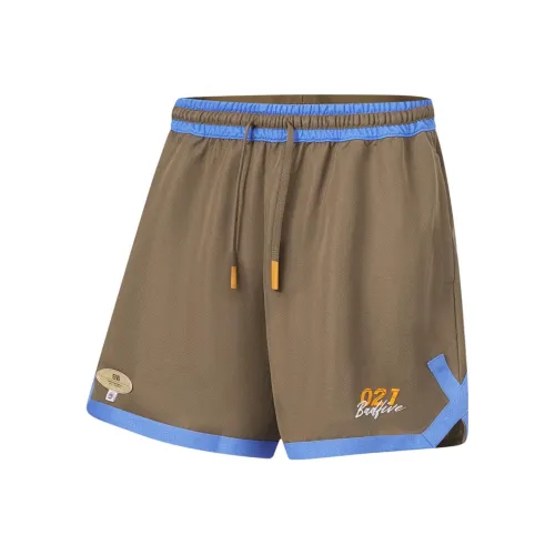 LINING Basketball Collection Грибной коричневый Мужские спортивные шорты