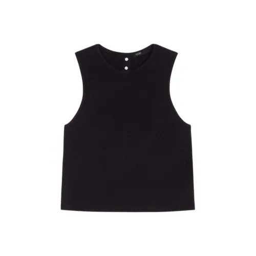 Maje Черные Женские Майки