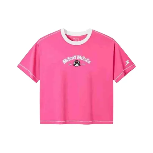 XTEP Sports Life Collection Hawk Red Женские Футболки