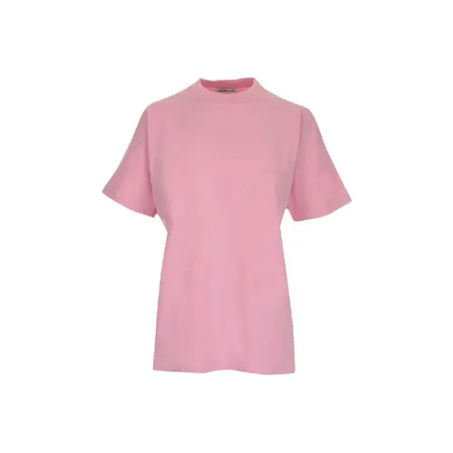 Balenciaga T-Shirt Женская Розовая
