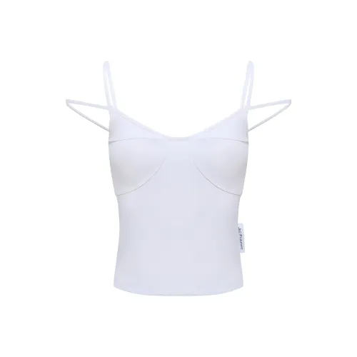 JAC FLEURANT Майка Женская Белая