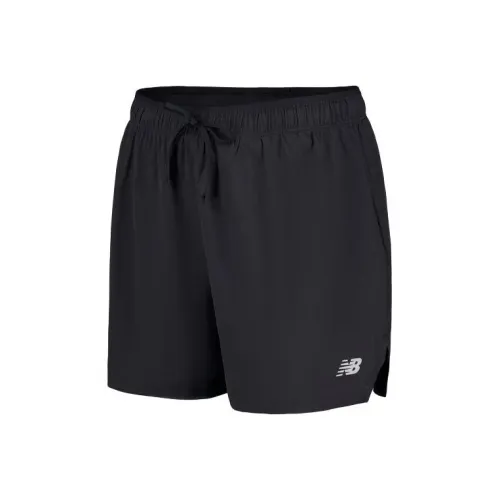 New Balance совместные черные мужские спортивные шорты