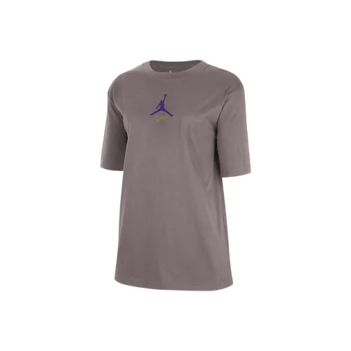 Джордан x NBA Los Angeles Lakers T-Shirt Женская Тауповый