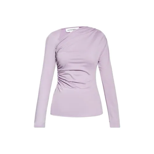 VICTORIA BECKHAM T-рубашка Женская Фиолетовая