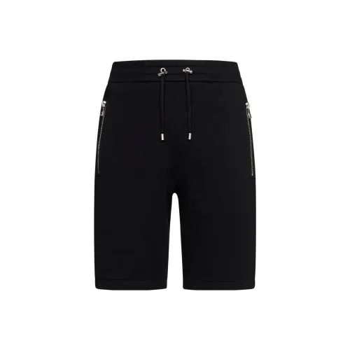 BALMAIN Мужские спортивные шорты черного цвета