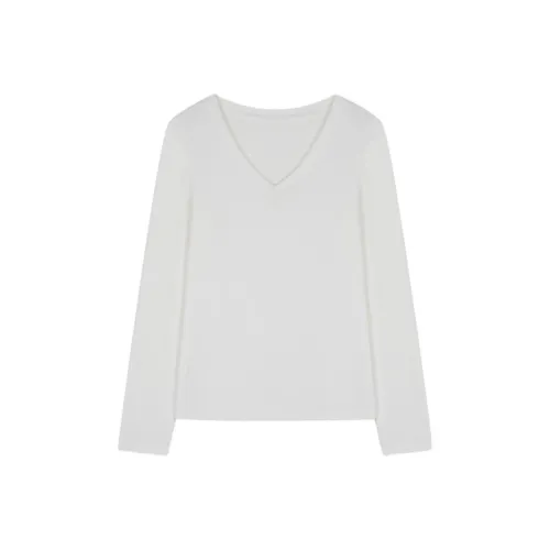 Mo Han Yi Mei T Рубашка Женская Белая